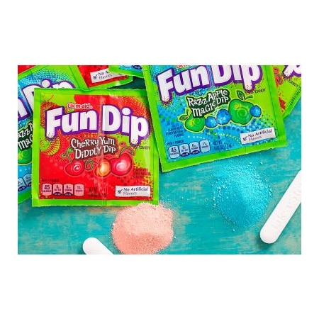 Green Rabbit Holdings Lik M Aid Fun Dip Small, 0.5 oz, 48 count 20900166